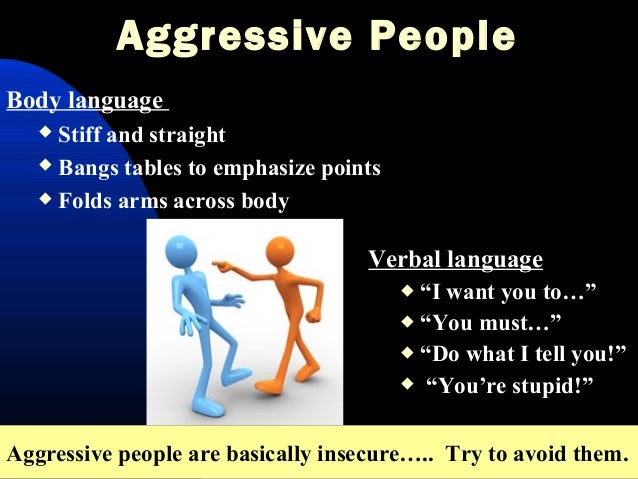 how aggressive personality types deals with interpersonal conflict